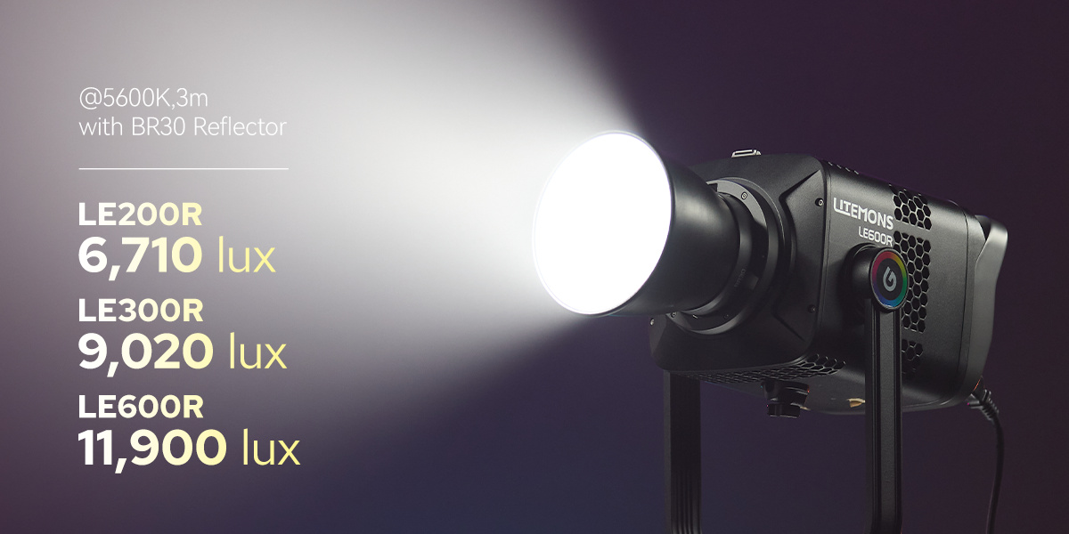 Godox LE300R 9.020 lux ışık çıkışı