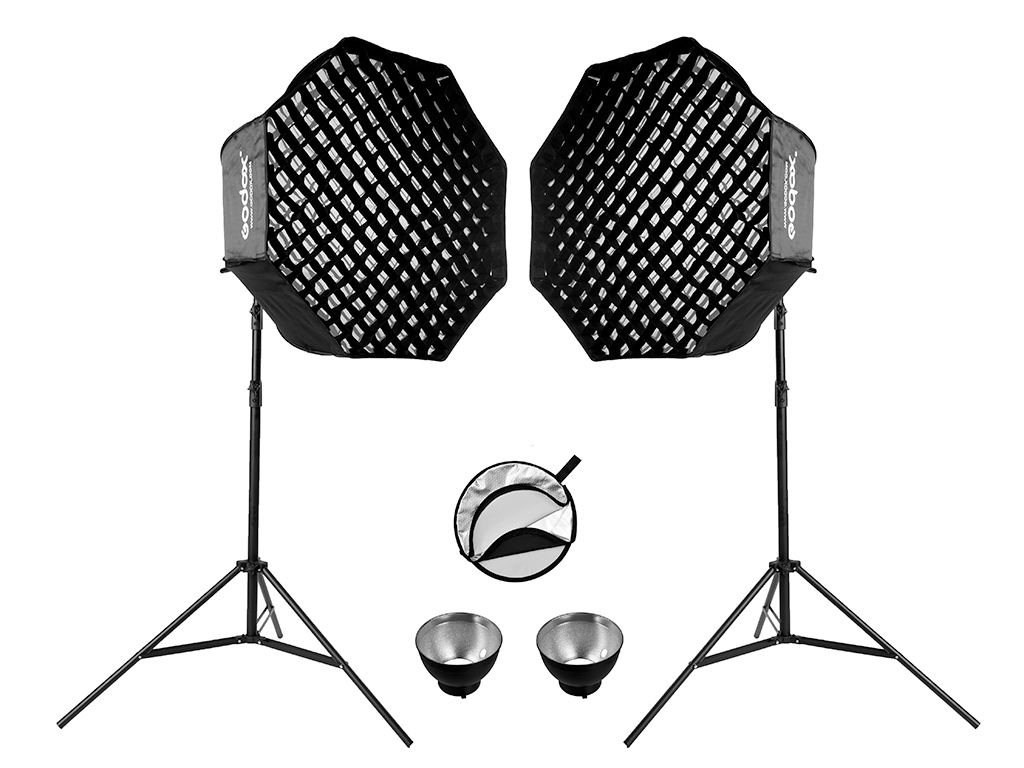 Godox SL60II D 60W Beyaz LED Video Işığı 2'li Kit Godox Türkiye Resmi