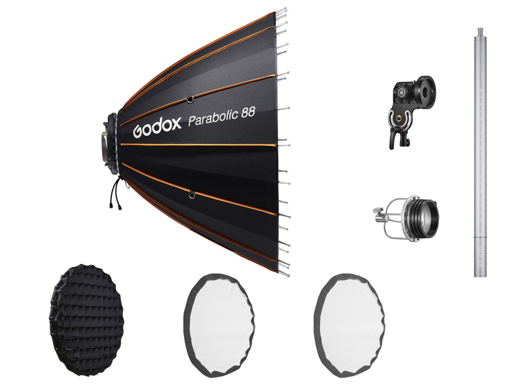 Profoto Camera Mount Godox Parabolik88 Softbox Profoto Mount Kit (9 Parça) - Godox Türkiye ...