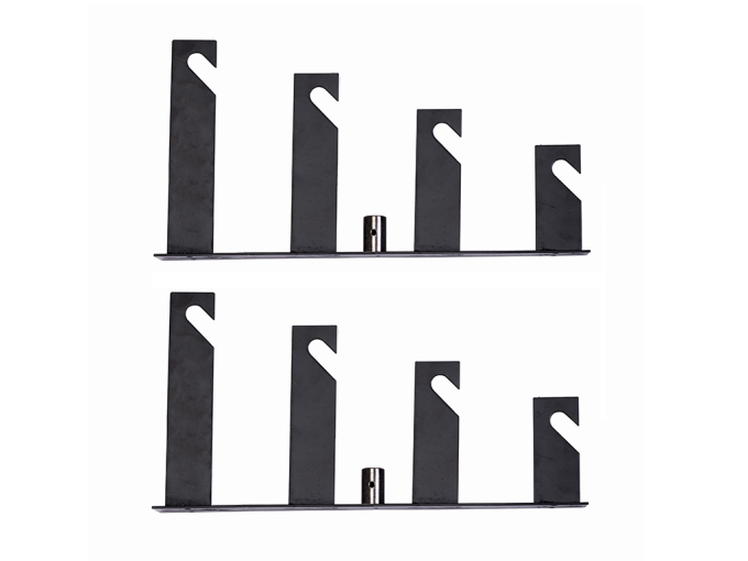 Arcury Dörtlü Demir Duvar Fon Tutucu 